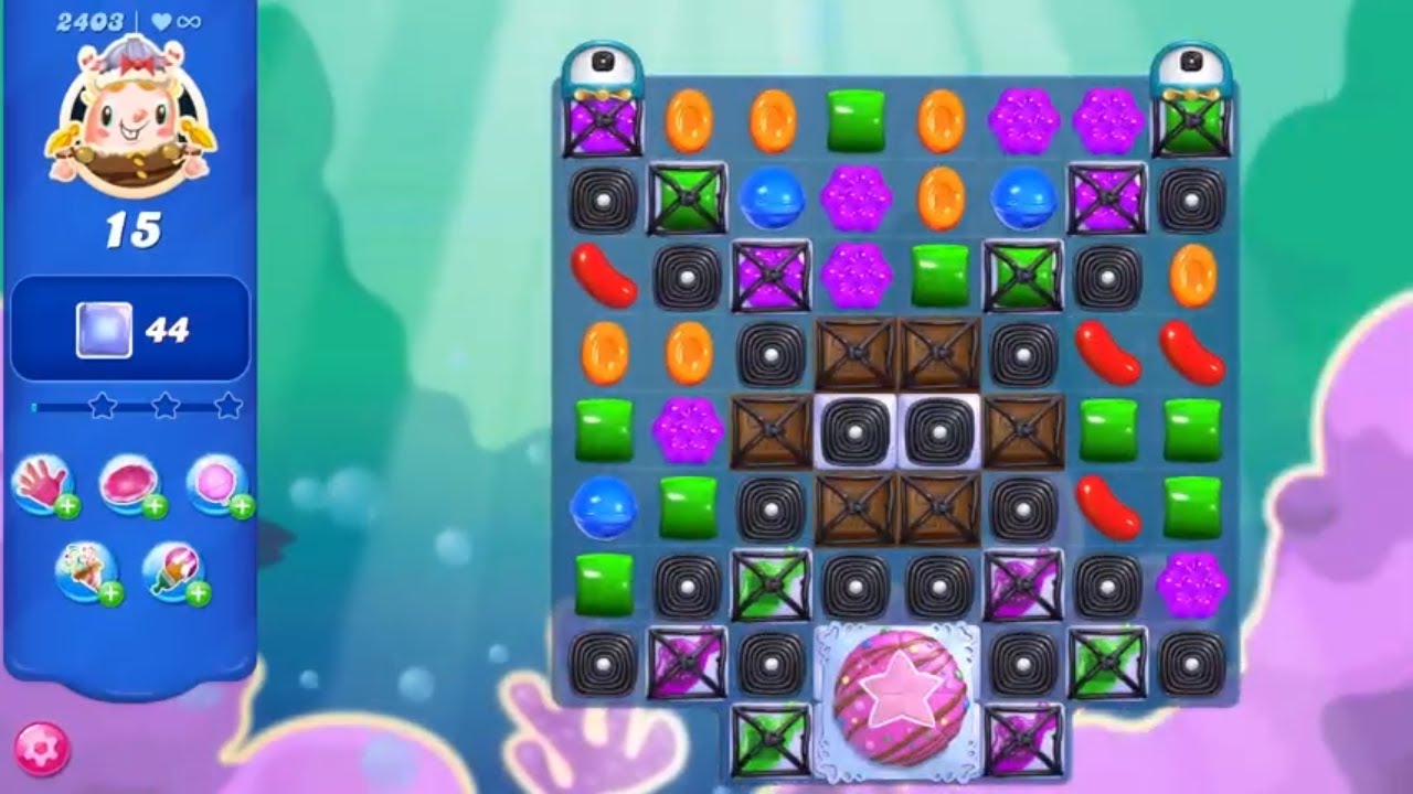 Candy Crush Saga LEVEL 2403 NO BOOSTERS new