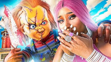 Chucky Speed Hacking Against Streamers with Movement 🎃