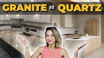 QUARTZ vs. GRANITE - The Ultimate Kitchen Countertops Showdown! | Julie Khuu