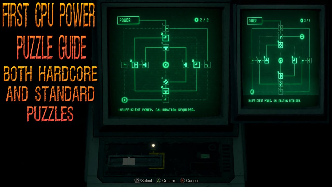 Resident Evil 4 calibration puzzle solutions for Dissection, Freezer, and  Waste Disposal