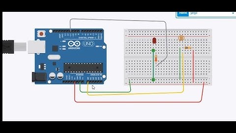 Tinkercad LDR  Uygulaması