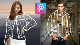 Cara Edit Invisible Clothes (Baju Transparan) di Picsart Android dan iOS