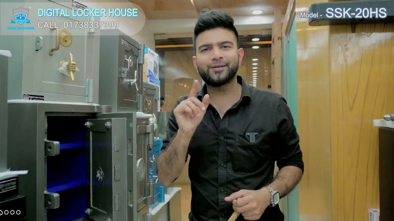 একদম খাঁটি শক্ত লোহার নিরাপত্তা – SSK-20HS হেভি সলিড লকার