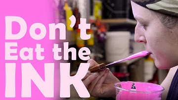 Screen Printing Ink Tasting - Don