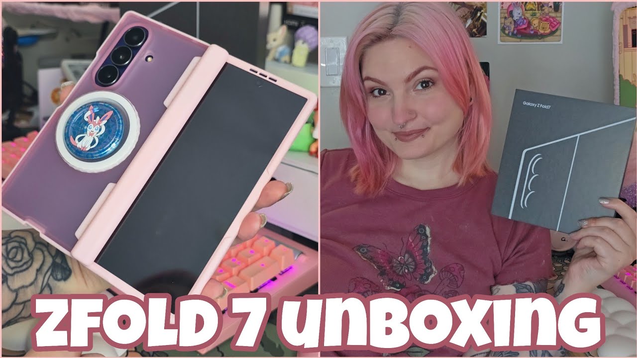 samsung zfold 7 unboxing & first impressions😲😨✨