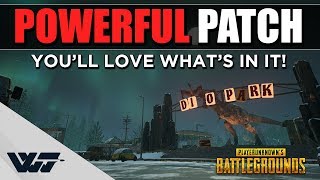 POWER PATCH: New weapon, Attachments, "Nightmode", Vehicle and much more! - PUBG