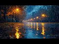 City Park Rain Ambience | Relaxing ASMR Sounds for Sleep, Focus, Studying and Anxiety Relief