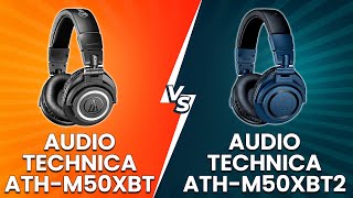 Audio-Technica ATH-M50xBT vs Audio-Technica ATH-M50xBT2 - Who Wins?(Bluetooth Headphone Comparison!)