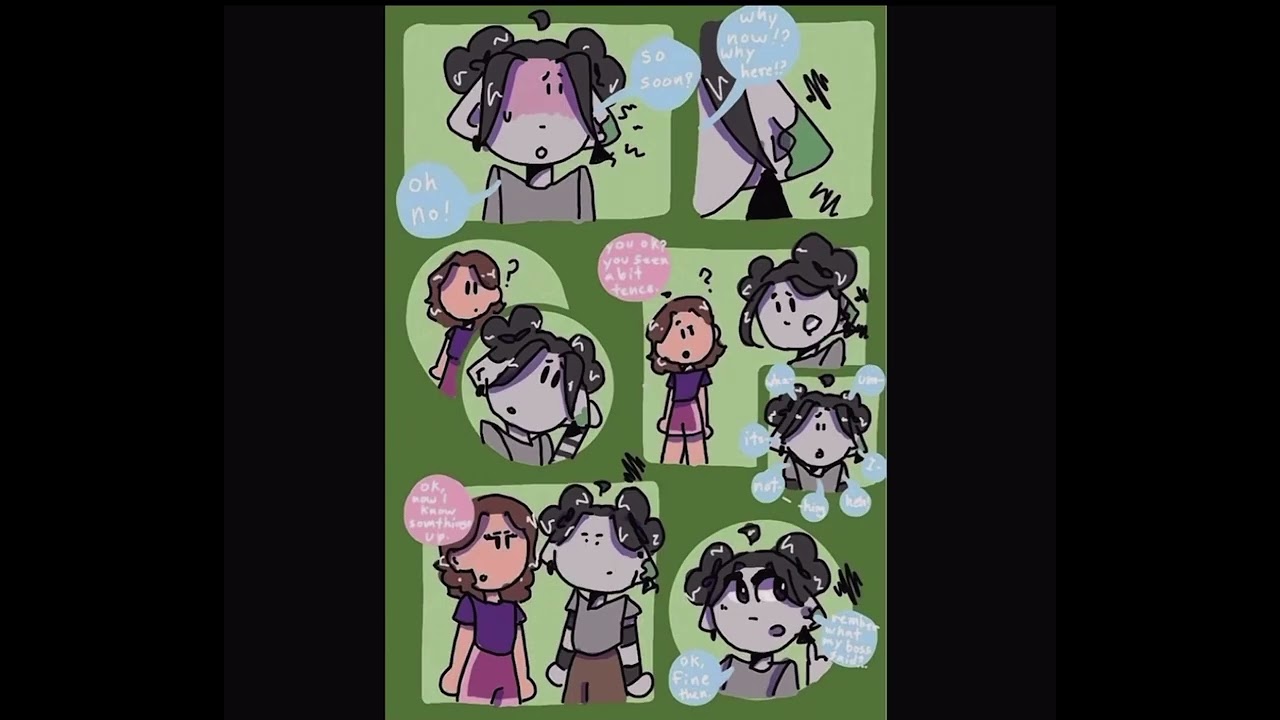 ✨Posting my old comic series! - (old bad comics)💕