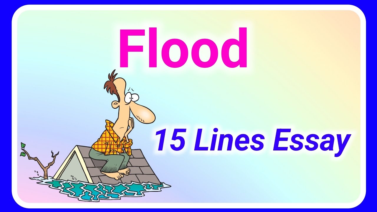 essay on natural disaster flood