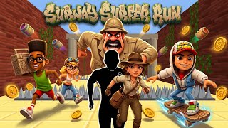 🏃‍♂️ SUBWAY SURFERS BRICK RUN! 🧱 ESCAPE THE CORRIDOR! | 4K Immersive Interactive Warm Up screenshot 2