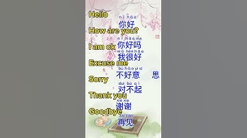 Thumbnail of basic Chinese, spoken chinese, learn Chinese mandarin, useful Chinese for beginners