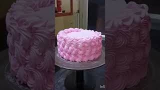 Aaj mene apne birthday me cake banaya hai girl baby doll cake strawberry ?youtubecake decorating