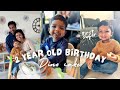 Birthday week vlog | Celebrating my 2 year old | Homemade Dino cake | Chumi Lakshmi