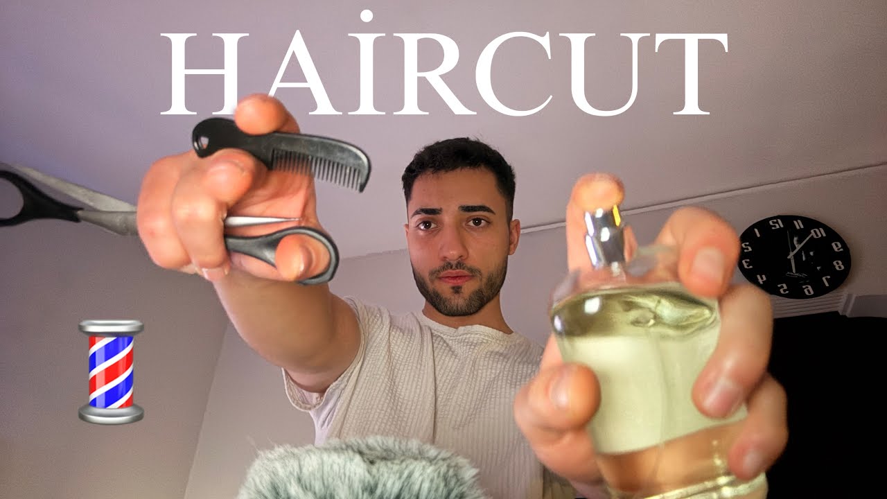 ASMR Relaxing Haircut Roleplay for Sleep✂️ (Scissors & Scalp Sounds)