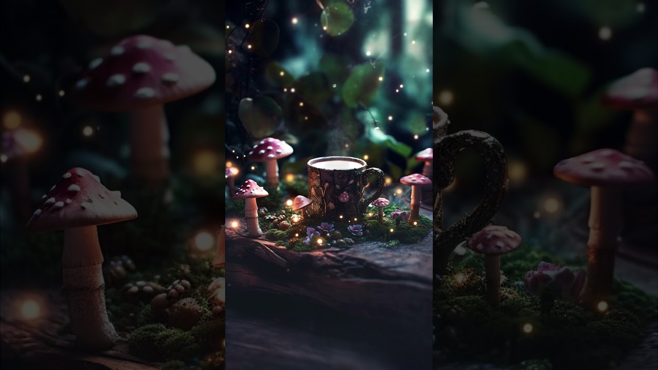 Enchanted Forest Night Ambience 10 hours ✨🌲 Mystical atmosphere