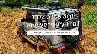 Suzuki Jimny “Light” Trail | JB74ORCE 3rd Anniversary Special | 4x4 Offroad | Mud and Rock | Epic