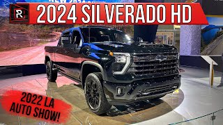 2024 Chevrolet Silverado HD – Redline: First Look – 2022 LA Auto Show