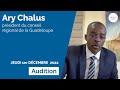 Volution des outremer  audition du prsident du conseil rgional de la guadeloupe