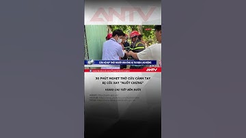 Kinh hãi cảnh người đàn ông bị cối xay thịt "nuốt" cả cánh tay #antv #shorts #mayxaythit