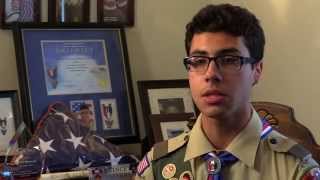 Eagle Scout 2014 NESA-STEM Scholarship recipient Donald Martocello