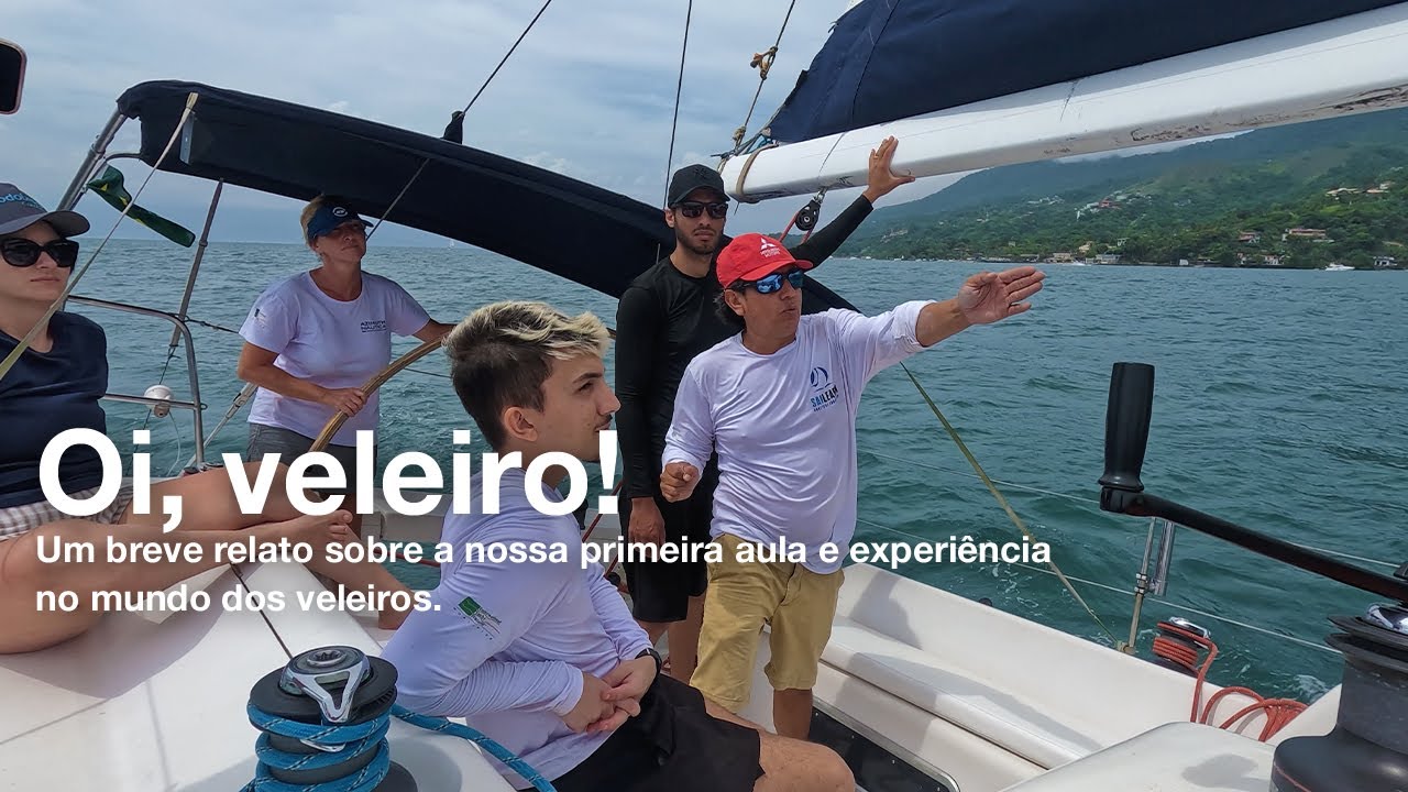 Aula de vela com a Azimuth Náutica