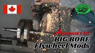 Big Bore Flywheel Mods // paul brodie's shop