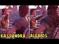 Kassandra slaps alexios vs alexios slaps kassandra both scenarios assassins creed odyssey