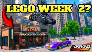 What's Coming For LEGO Batman Week 2 in Driving Empire?