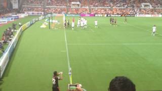 20170809　清水-C大阪　北川同点ゴール
