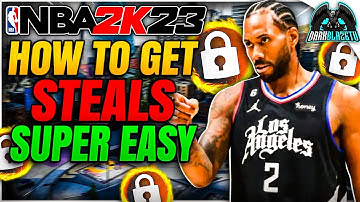 How To Get Steals Very Easy | Passing Lanes & Bump Steal - NBA 2K23 Best Defensive Tips