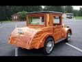 Custom Built Wood Car Custom Built Wood Car