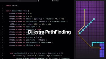 Swift Playgrounds 4 在 iPad 上寫SwiftUI APP程式設計練習 — Dijkstra 與 A* PathFinding