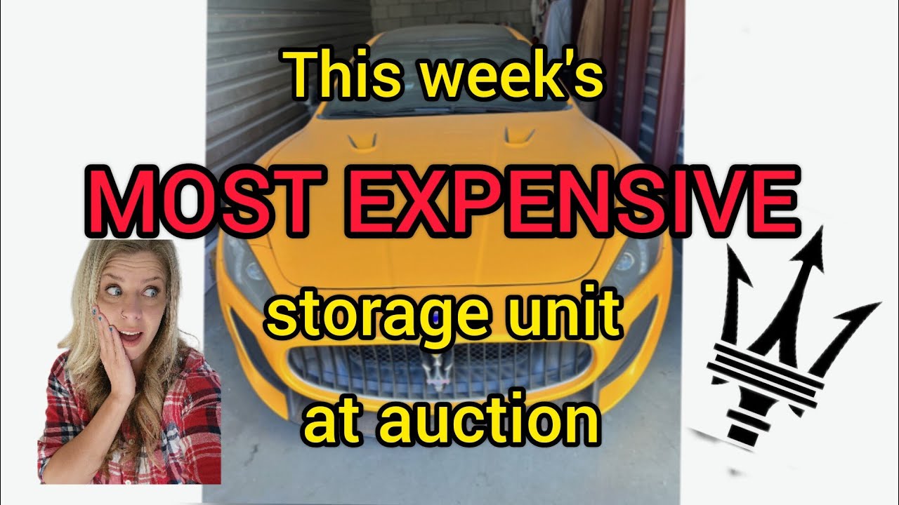 Ep.17 Maserati GranTurismo! This week's most expensive storage unit at