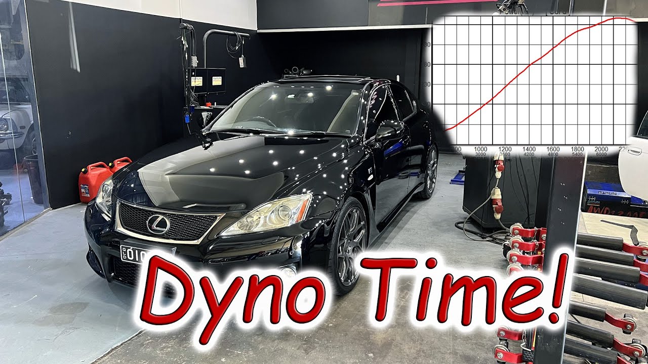 2010 Lexus ISF * Dyno Run * FBO * Mainline Hub Dyno * ISF Full Bolt On