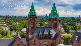 Richardson Olmsted Campus Buffalo, New York Incredible Aerial Drone Travel City Adventure