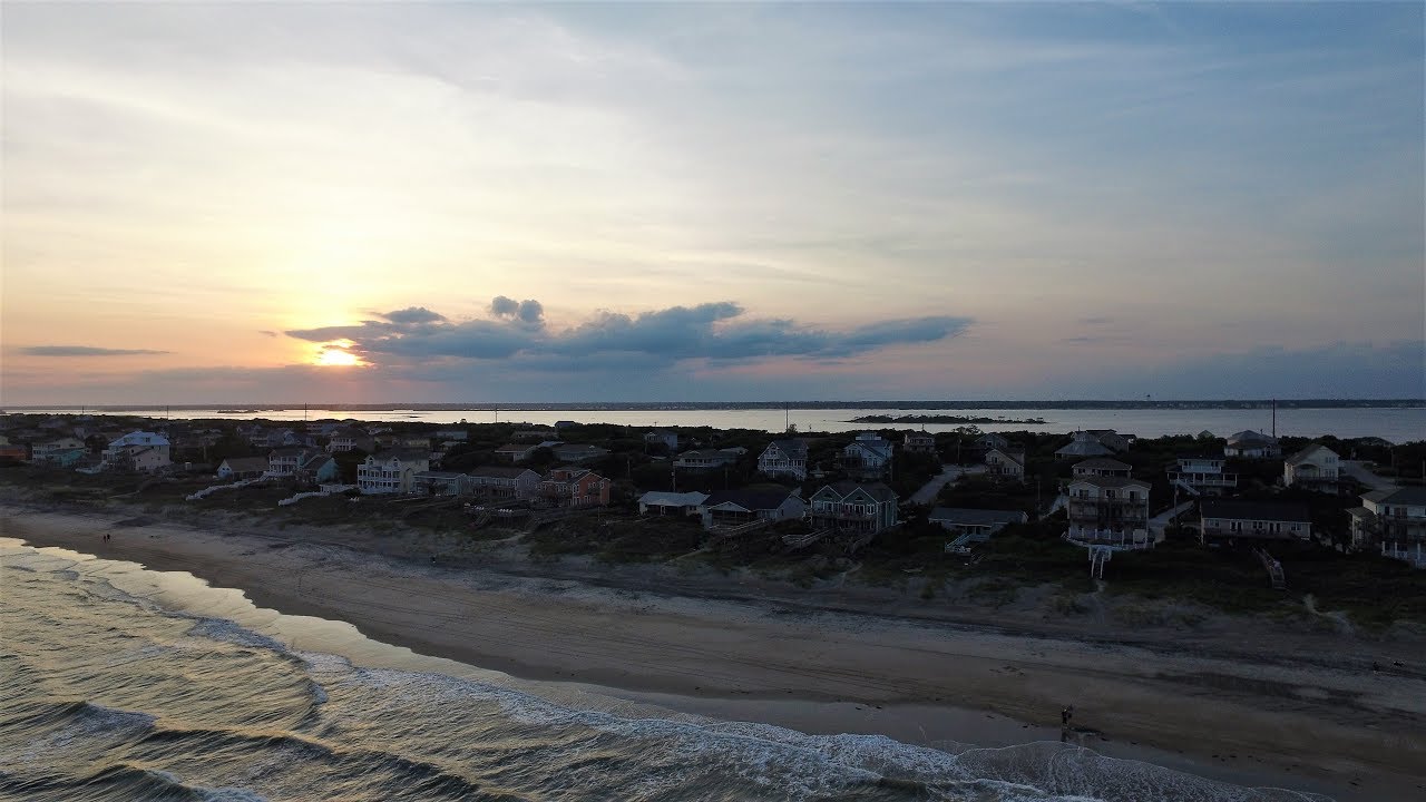 Emerald Isle - FREE DRONE TOUR - DJI Inspire - NC USA uava