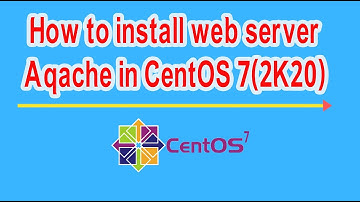 how to install apache web server in centos 7