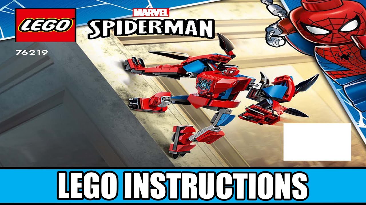 Marvel Super Heroes - Spider-Man & Green Goblin Mech Battle LEGO instructions