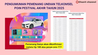 PEMENANG TELKOMSEL POIN PESTIVAL 2025