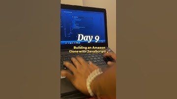 Day 9: Building the Amazon Clone - JavaScript Project Progress #developer #motivation #devlife