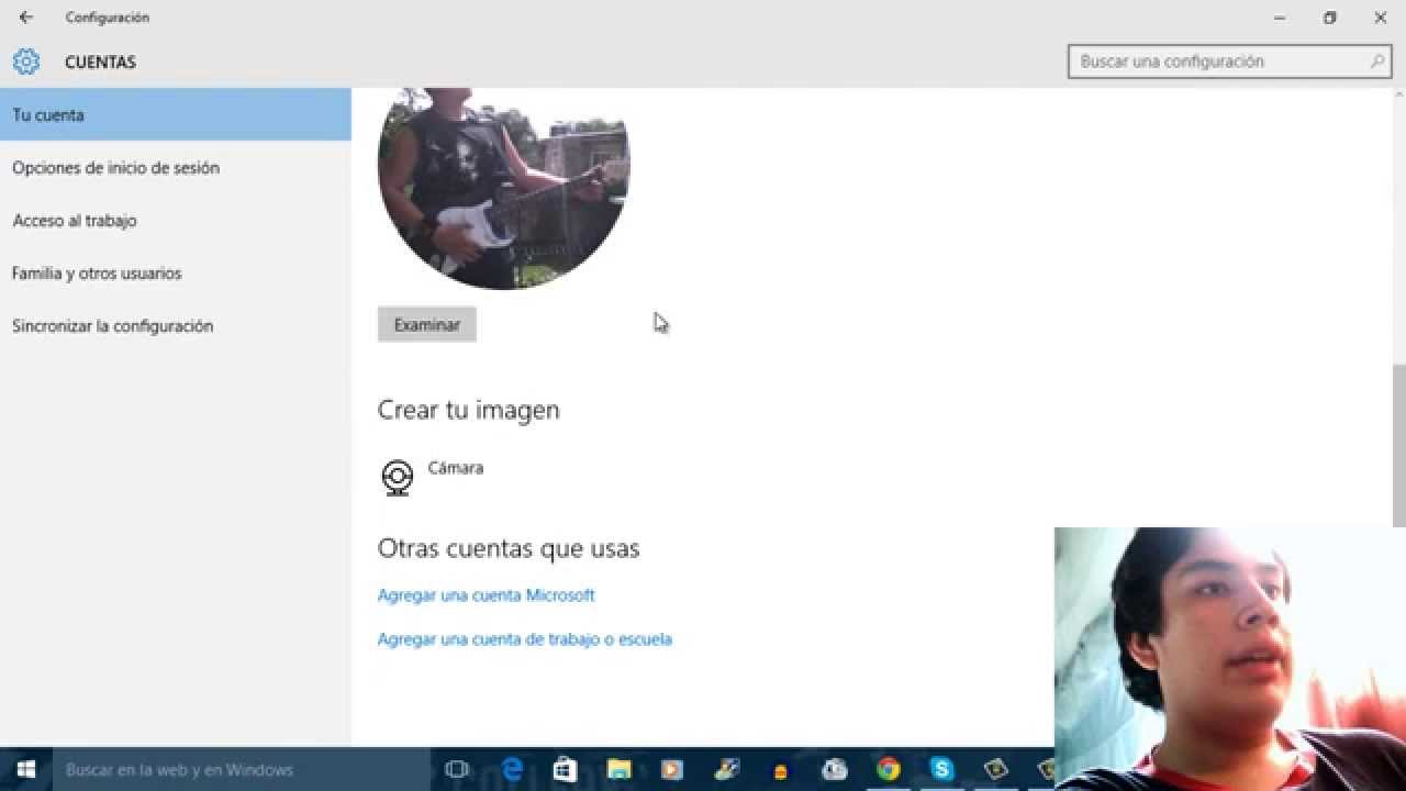 como quitar cuenta windows 10