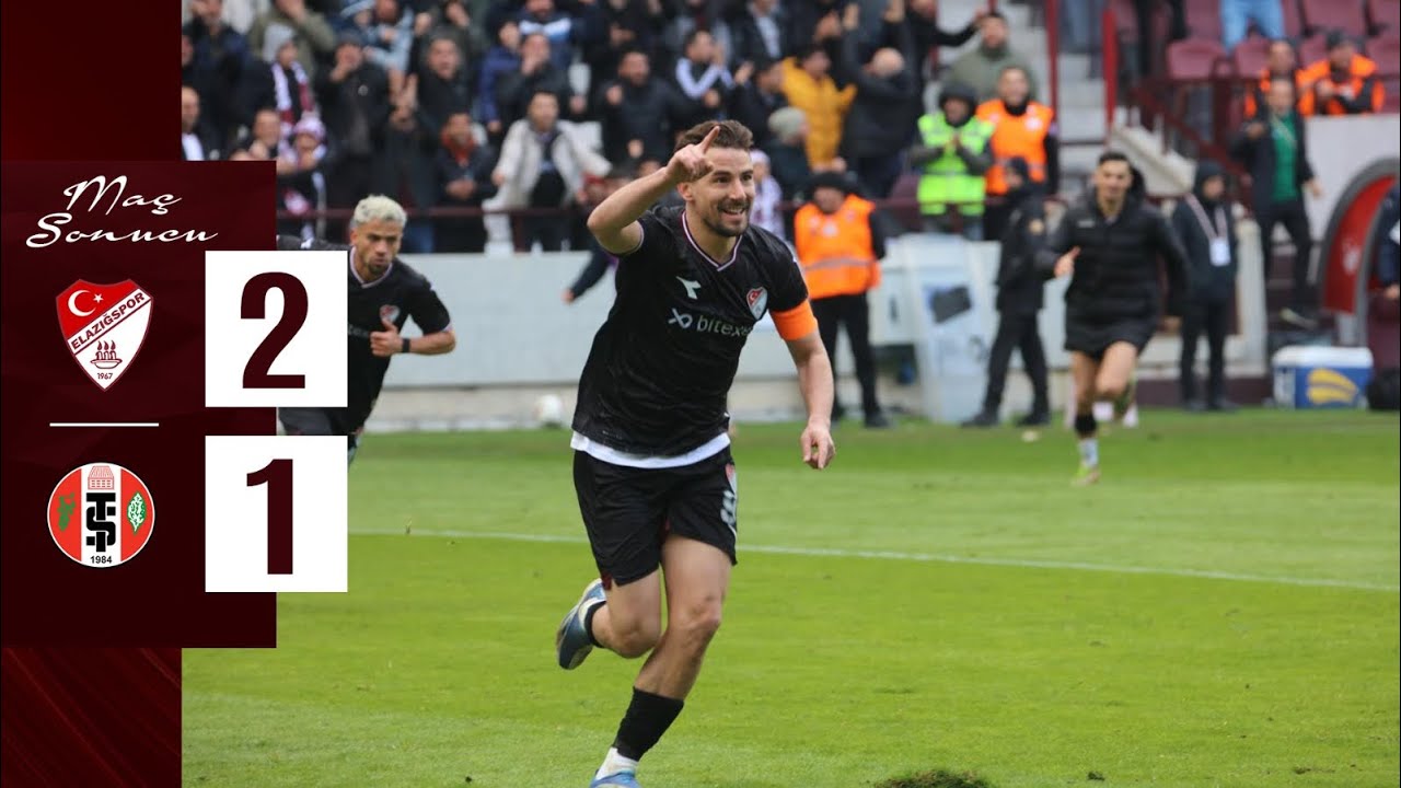 Elazığspor’umuz 2-1 Turgutluspor (Maç Özeti)