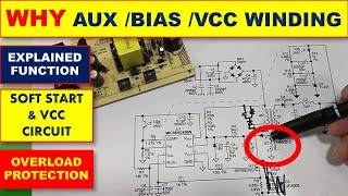 {525} Role of Auxiliary Winding / VCC or Bias Winding In SMPS Switch Mode Power Supply screenshot 5