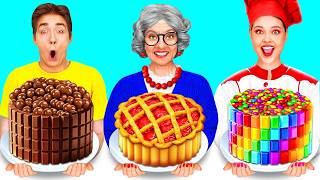 Me vs Grandma Cooking Challenge | Funny Food Hacks by HAHANOM Challenge