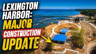Lexington Harbor Michigan Major Construction Update 2026 Lake Huron
