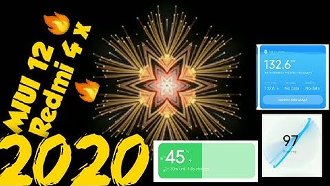 Redmi 4 /4x Miui12 Xiaomi Eu 20.5.21