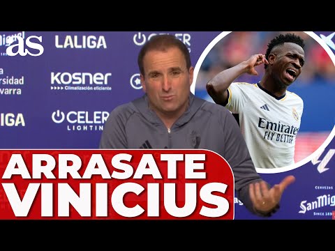 ARRASATE sale en DEFENSA de VINICIUS y CULPA a la PRENSA