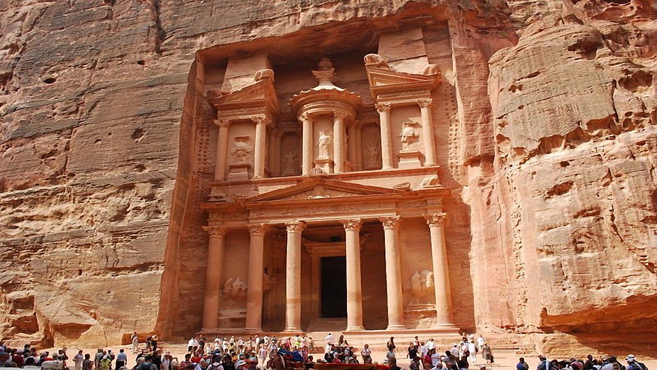 約旦佩特拉玫瑰紅城petra Jordan Youtube