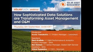 Solarplaza Webinar: How Sophisticated Data Solutions are Transforming Asset Management and O&M